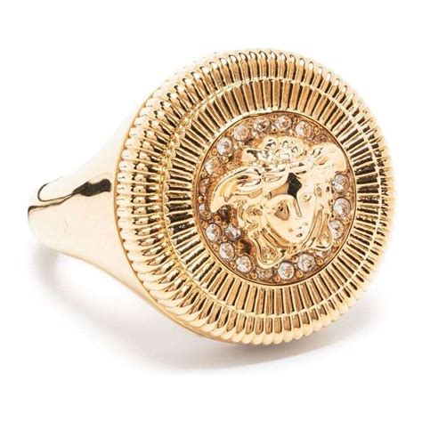 Versace Anello Con Sigillo Medusa 